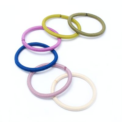 Recycled Elastics - Assorted - Card of 12 - 4mm thick