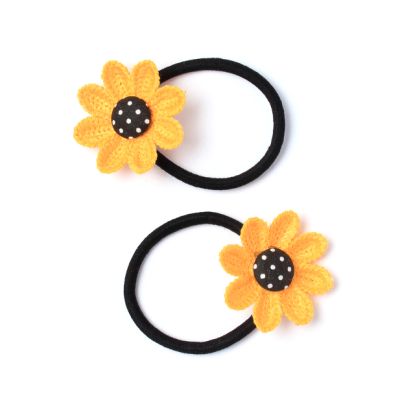 Card of 2 Sunflower elastics