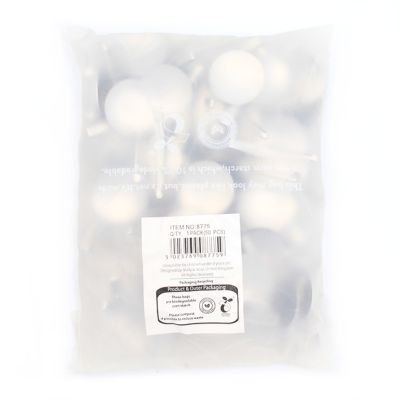 50 Clip & Pin Disks In A Biodegradable Bag