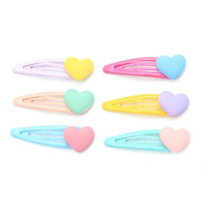 Card of 2 matt heart motif sleepies 5cm