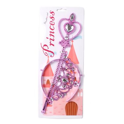 Pink Princess Wand and Tiara Set