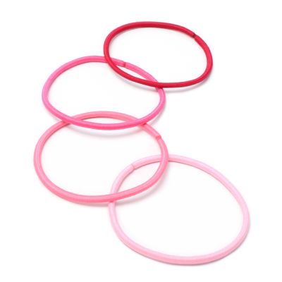 Recycled XL elastics - Pinks - Card of 12 - 3mm thick