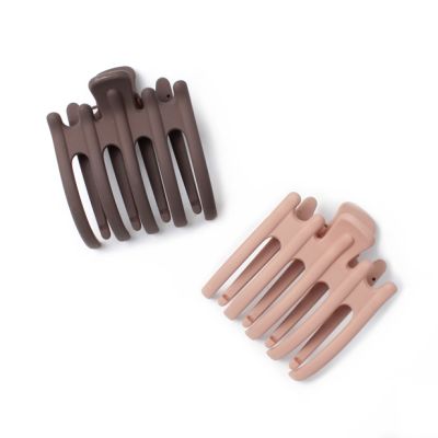 Recycled matt finish claw clamp 6.5cm. Browns