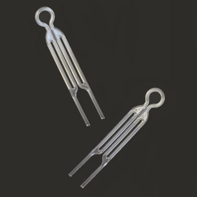 Large clear multi use hair pin 11cm