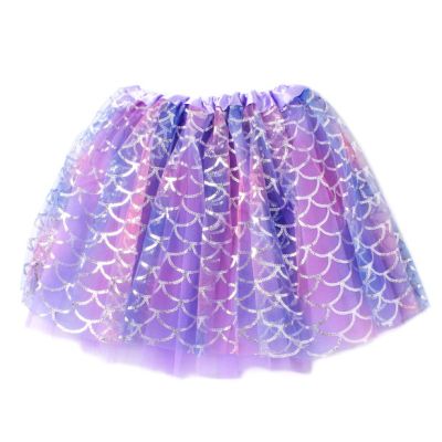 Lilac net mermaid tutu. Triple layered. Child size