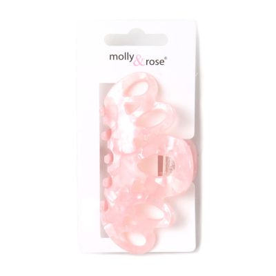 Looped edge pearlescent clamp 9.5cm