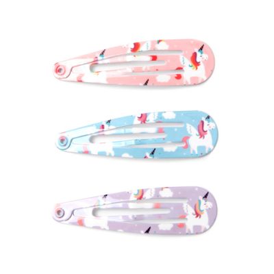 Card of 6 printed unicorn sleepies 5cm