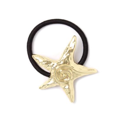 Elastic - Starfish motif - Card of 1 - 4mm thick