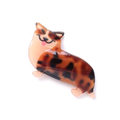 Corgi dog shaped hair clamp 7.5cm