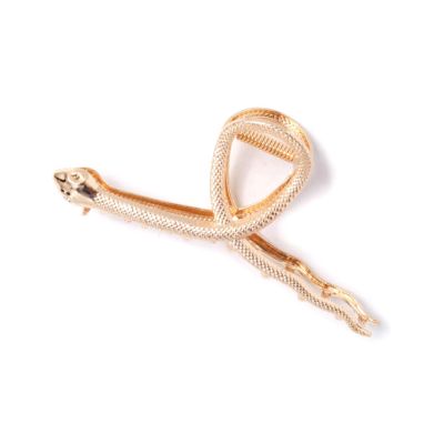 Metal snake design clamp 11cm