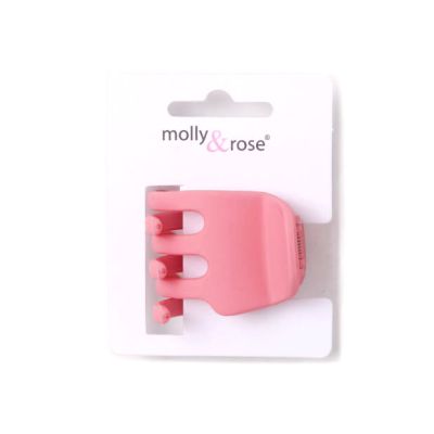 Small Dusky Pink claw clamp 3.5cm