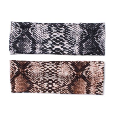 Snake print bandeau