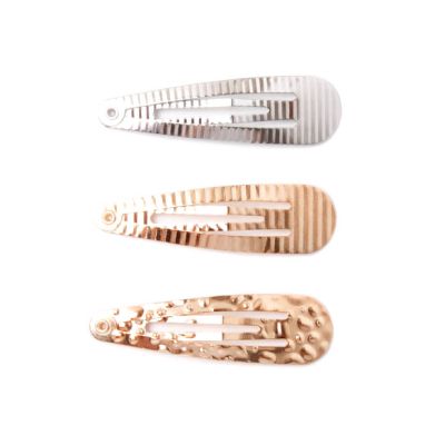 Card of 6 textured metal sleepies 5cm