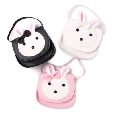 Bunny motif saddle bag 12x11cm