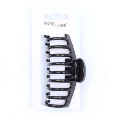 Black sausage clamp 9cm