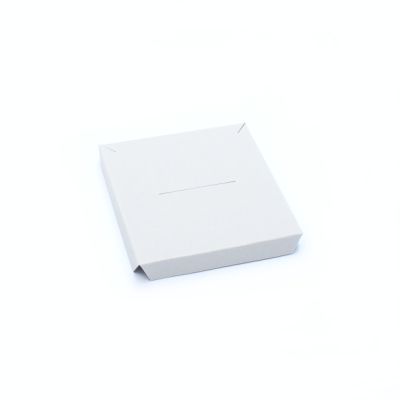 100 Grey card inserts for 9x9cm gift boxes