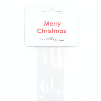 Merry Christmas clip strip. Pack of 20