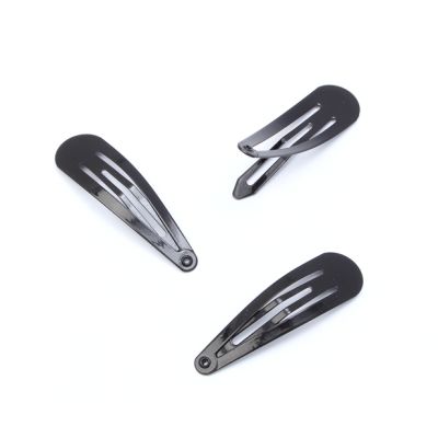 Card of 6 Black sleepies. 5cm