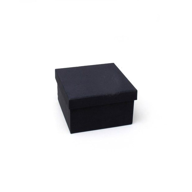 Bangle box. 10x10x6cm. Black gift box. main product photo