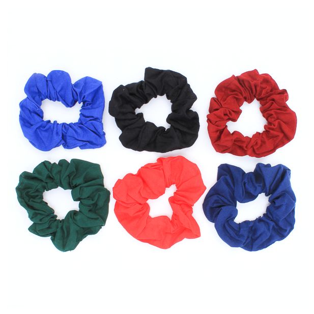 Regular - 100% Cotton scrunchie in School colours. Dia.10cm main product photo