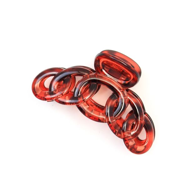 Recycled linked circles design Tort clamp 9cm main product photo