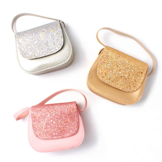 Glitter and stars saddle bag 11x9x4cm main product photo