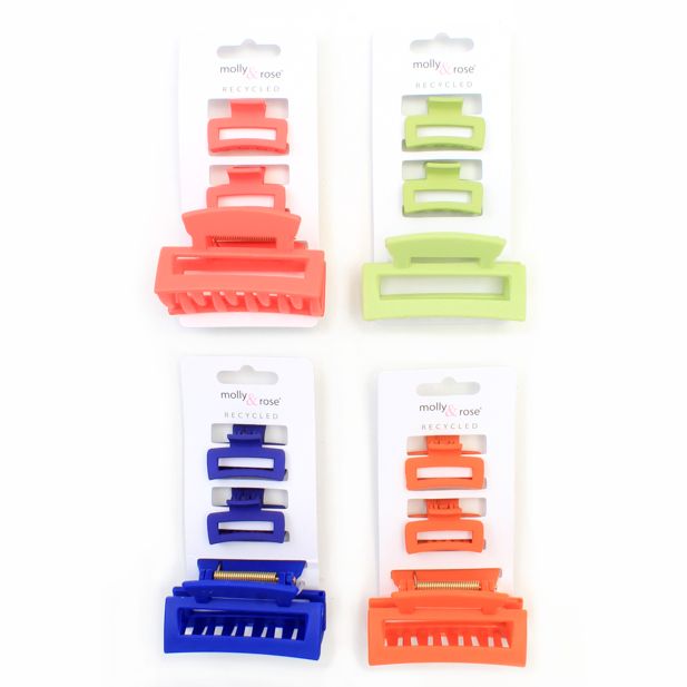 Recycled rectangular open clamp set main product photo