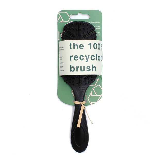 100% recycled plastic hair brush 20.5cm main product photo
