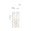 Pair of Blonde twist in hair pins 55mm