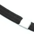 Elastic bandeau - Black - Card of 3 - 1cm thick