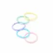 Mini elastics - Pastels - Card of 20 - 2mm thick