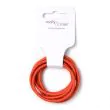 Elastics - Copper - Card of 6 - 4mm thick
