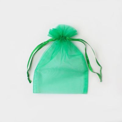 Size: 22x15 Green Organza bag