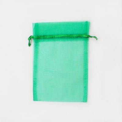 Size: 22x15 Green Organza bag