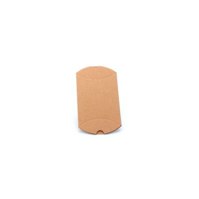 Size: 6.8x6x2.5cm Brown kraft paper pillow pack box