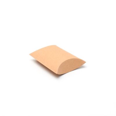 9x7.8x3cm. Brown kraft paper pillow pack