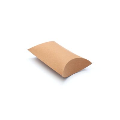 Size:14x11x5cm Brown kraft paper pillow pack box
