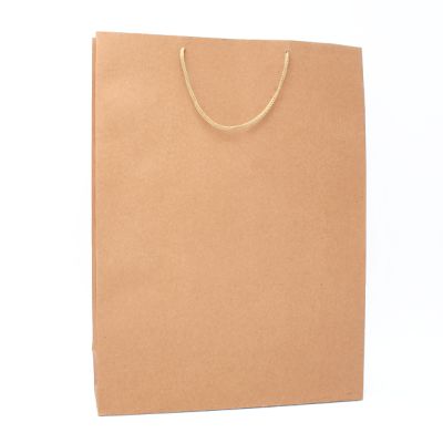 42x32x10cm. Brown kraft paper gift bag