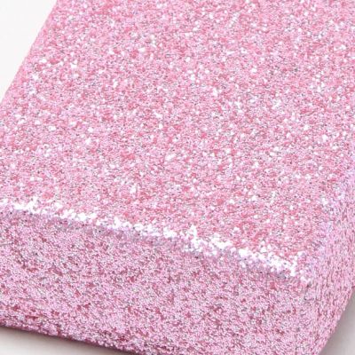 Size : 21x4x1.8cm Baby pink glitter box