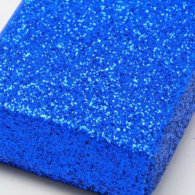 Bracelet / Pen box. 21x4x1.8cm. Royal Blue glitter gift box.