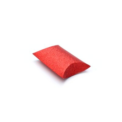 9x8x3cm. Red glitter pillow pack