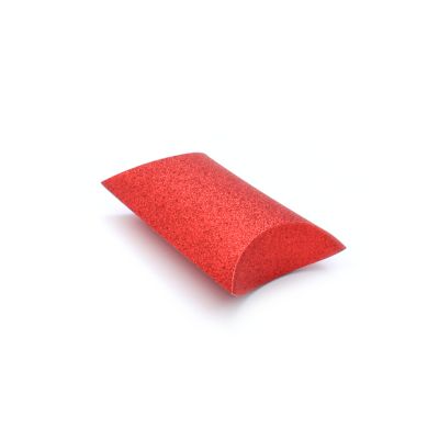 14x11.5x5cm. Red glitter pillow pack