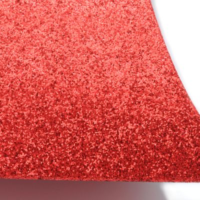 Size: 14x11.5x5cm  Red glitter pillow pack box