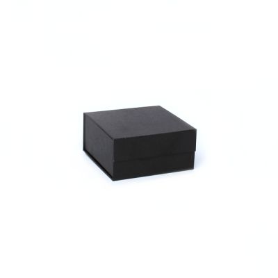 Size: 10x10x5cm. Black Gift Box With Magnetic Closure