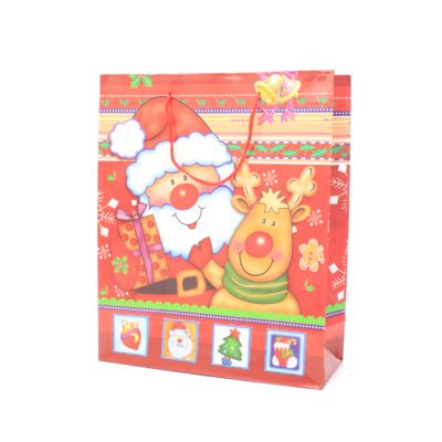 32x26x10cm. Christmas Santa gift bag