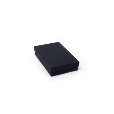11.5x7.5x2.5cm*  Black gift box.