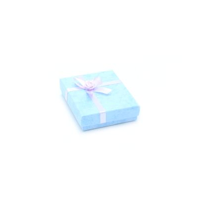 8x7x2cm. Ribbon detail gift box.