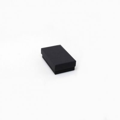 Cufflink / Earring Box.  8x5x2.5cm. Black gift box.