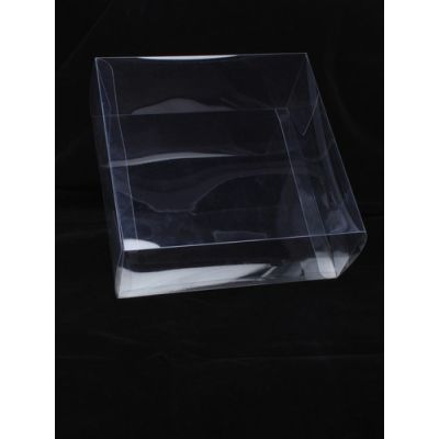 Size: 20x20x8cm Transparent fascinator box