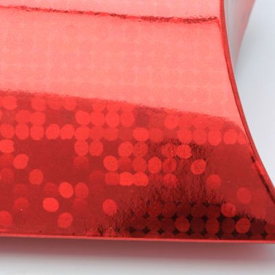 Size: 14x11.5x5cm Red holographic pillow pack box
